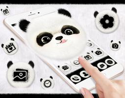 Cute Panda Launcher Theme Live 截圖 1