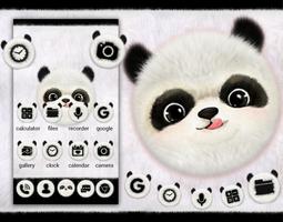 Panda mignon thème fond d’écra capture d'écran 2
