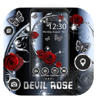 Metal Rose Launcher Theme Live HD Wallpapers icon