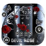 Metal Rose Launcher Theme Live HD Wallpapers icon