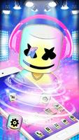 Marshmello DJ, Marshmallow Themes, Live Wallpapers اسکرین شاٹ 1