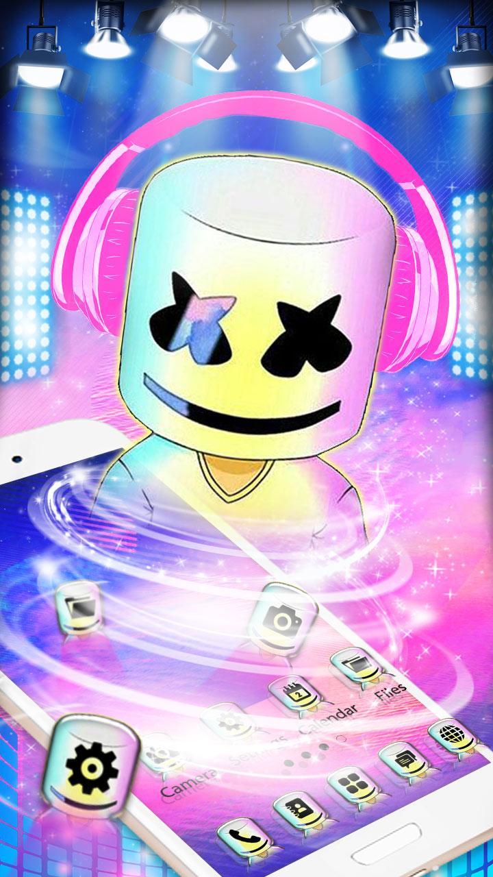 Marshmello Dj Marshmallow Themes Live Wallpapers For Android Apk Download - marshmello dj light roblox