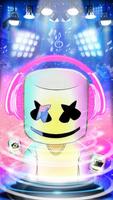 Marshmello DJ, Marshmallow Themes, Live Wallpapers اسکرین شاٹ 2