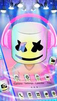 Marshmello DJ, Marshmallow Themes, Live Wallpapers اسکرین شاٹ 3