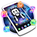 DJ Neon Galaxy Launcher Theme Live HD Wallpapers APK