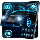 Fancy Black Car Launcher Theme APK