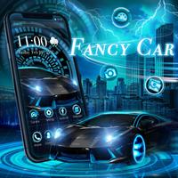 Pelancar Fancy Black Car Tema  syot layar 1