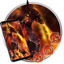 Fire Dragon Launcher Theme Liv APK
