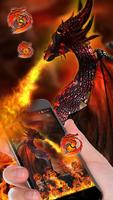 Fire Dragon Launcher Theme Liv imagem de tela 2
