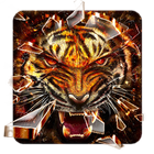 Fire Tiger Launcher Tema HD Fo icono
