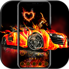 Flaming Car Sports आइकन