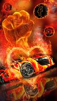 Flaming Car Sports syot layar 3