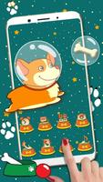 Galaxy Corgi poster