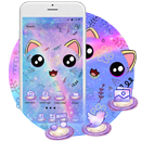Galaxy Kitten Launcher Theme L APK