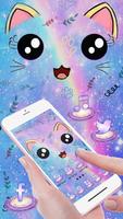 Galaxy Kitten Launcher Theme L poster