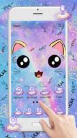 Galaxy Kitten Launcher Theme L screenshot 1