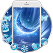 Glitter Crystal Launcher Theme Live HD Wallpapers