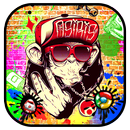Graffiti Launcher Theme Live HD Wallpapers APK
