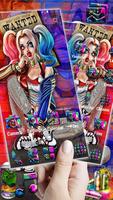Joker Graffiti Sexy Girl Launcher Theme screenshot 2