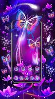 Live Neon Butterfly poster