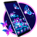 Neon Flower Launcher Theme Liv APK