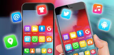 OS12 Phone X Launcher Theme Live HD Wallpapers