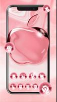 Pink Rose Gold Plakat