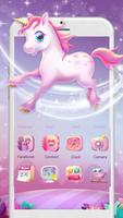 Pink Unicorn Poster