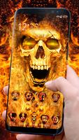 Scary Fire Skull скриншот 2