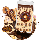 Sweet Doughnut Launcher Theme Live HD Wallpapers icon