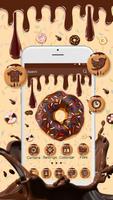 Sweet Doughnut Launcher Theme Live HD Wallpapers poster