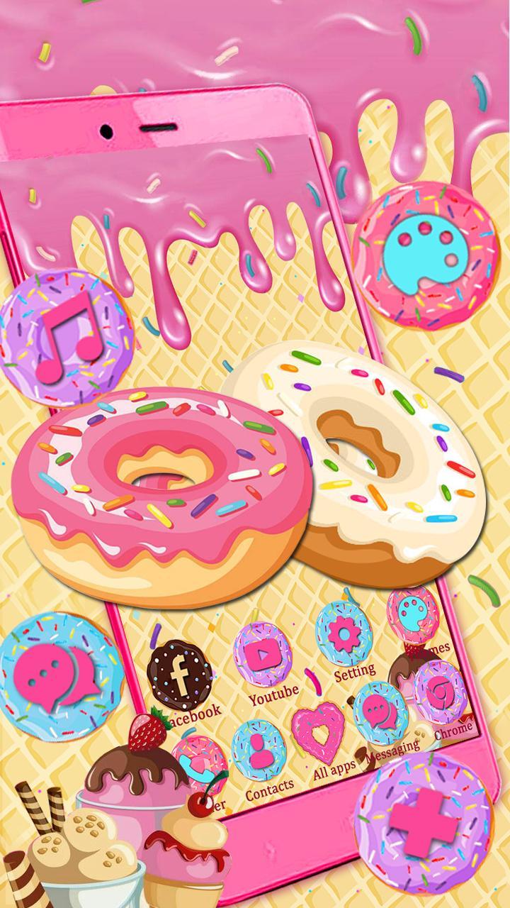 Sweet Cute Donut Launcher Theme Live HD Wallpapers APK für Android herunterladen Sweet Cute Donut Launcher Theme Live HD Wallpapers APK für Android herunterladen