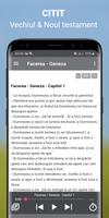 Offline Biblia audio in română Screenshot 2