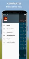 Audio Biblia en Español app captura de pantalla 3