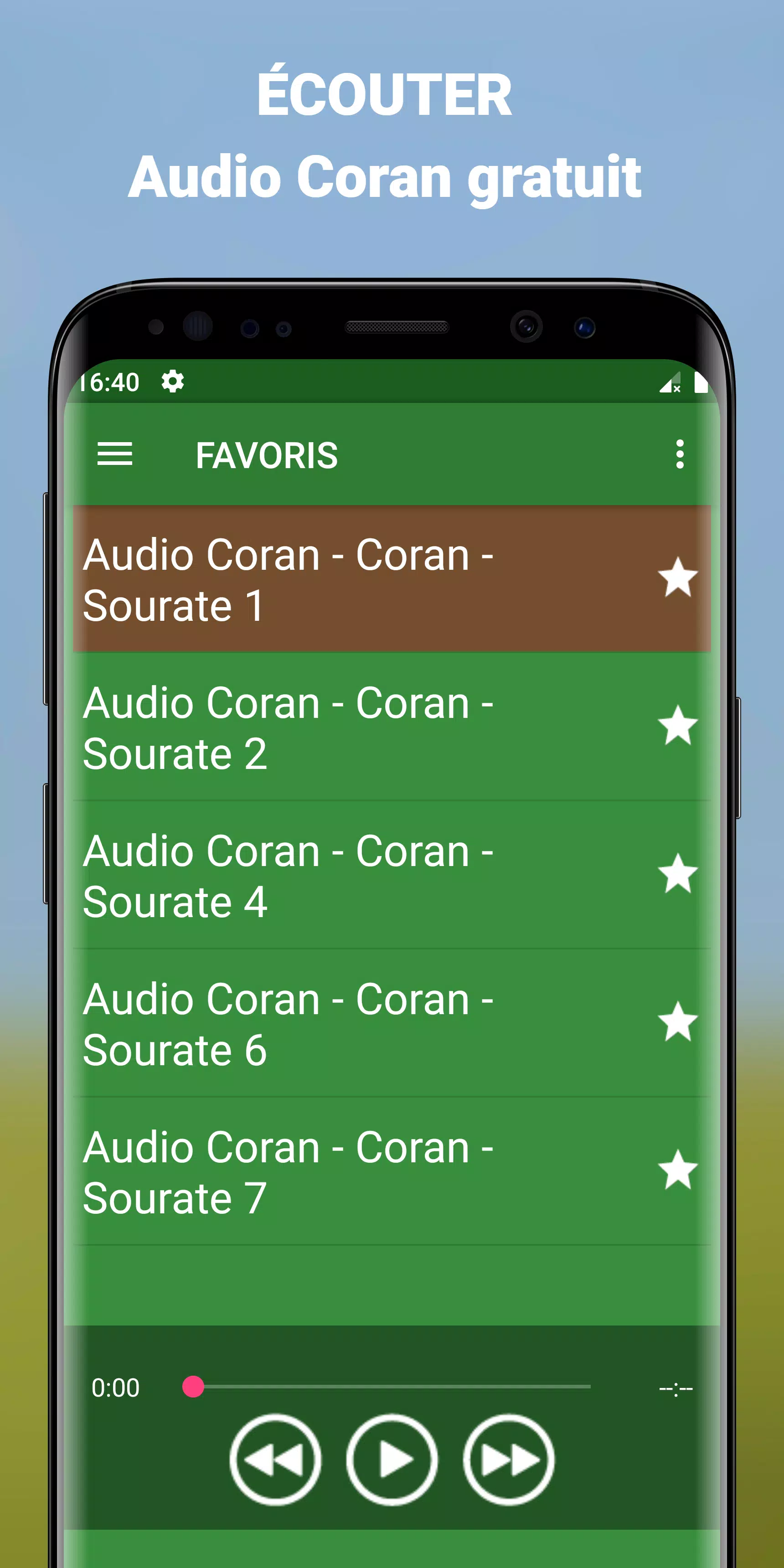Audio Coran APK pour Android Télécharger