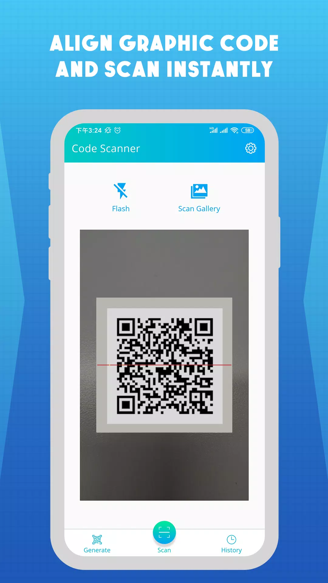 QR Scanner App - Free Barcode Cam Reader for Android - APK Download
