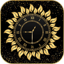 Gold Clock Live Wallpaper APK