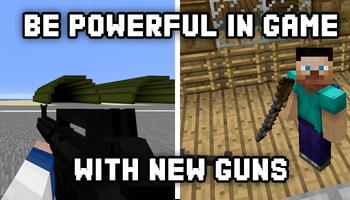 Mod Guns for Minecraft PE 海报