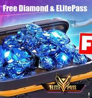 Win Diamond & Elite Pass Fire Affiche