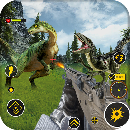 Dinosaurs Hunter Challenge jungle Safari Adventure