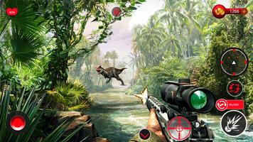 Dinosaurs Hunter Challenge jungle Safari Adventure ภาพหน้าจอ 1