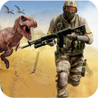 Dino Attack Gun Strike Professional Hunting Jungle иконка