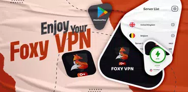 Foxy VPN وی پی ان قوی و پرسرعت