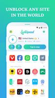 Secure VPN Proxy, Free VPN Browser- Lightspeed VPN captura de pantalla 1