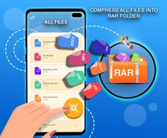 پوستر Rar File Extractor for android: Zip File Opener