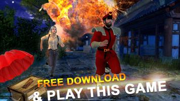 Free Fire Battleground- Firing Squad battle strike पोस्टर