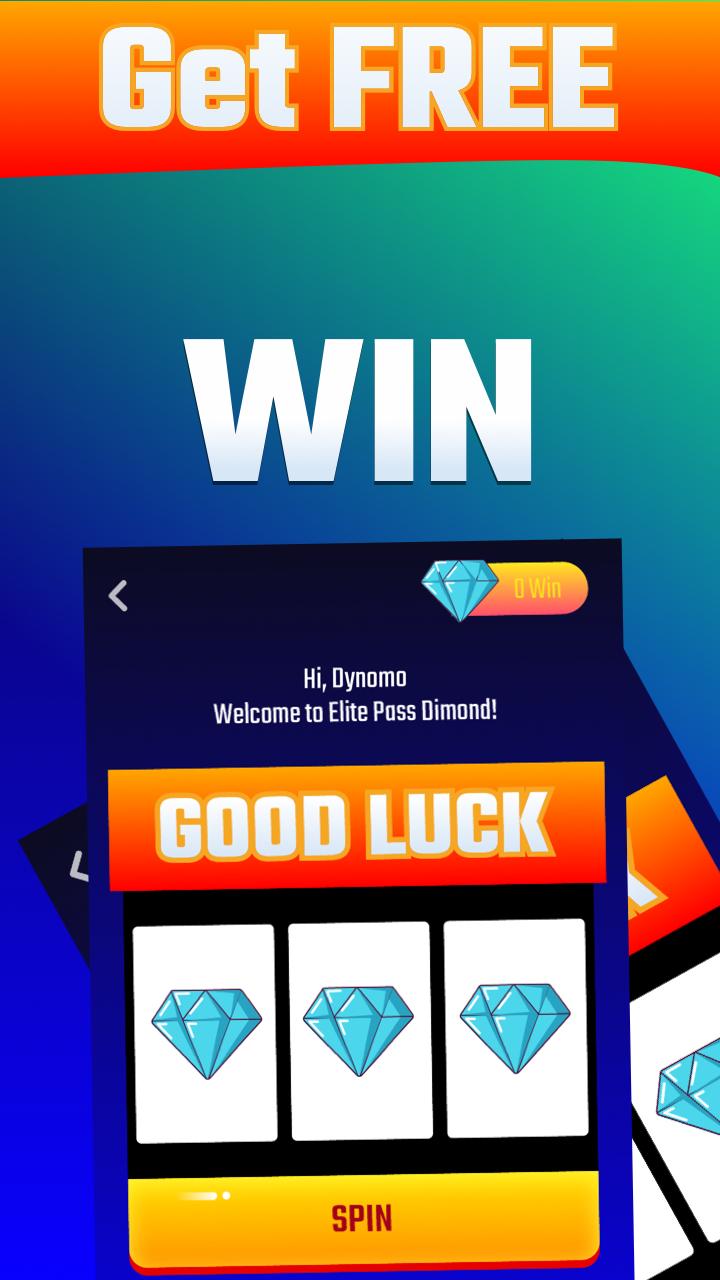Elite Pass Diamond Free Spins Daily For Android Apk Download - roblox pass win