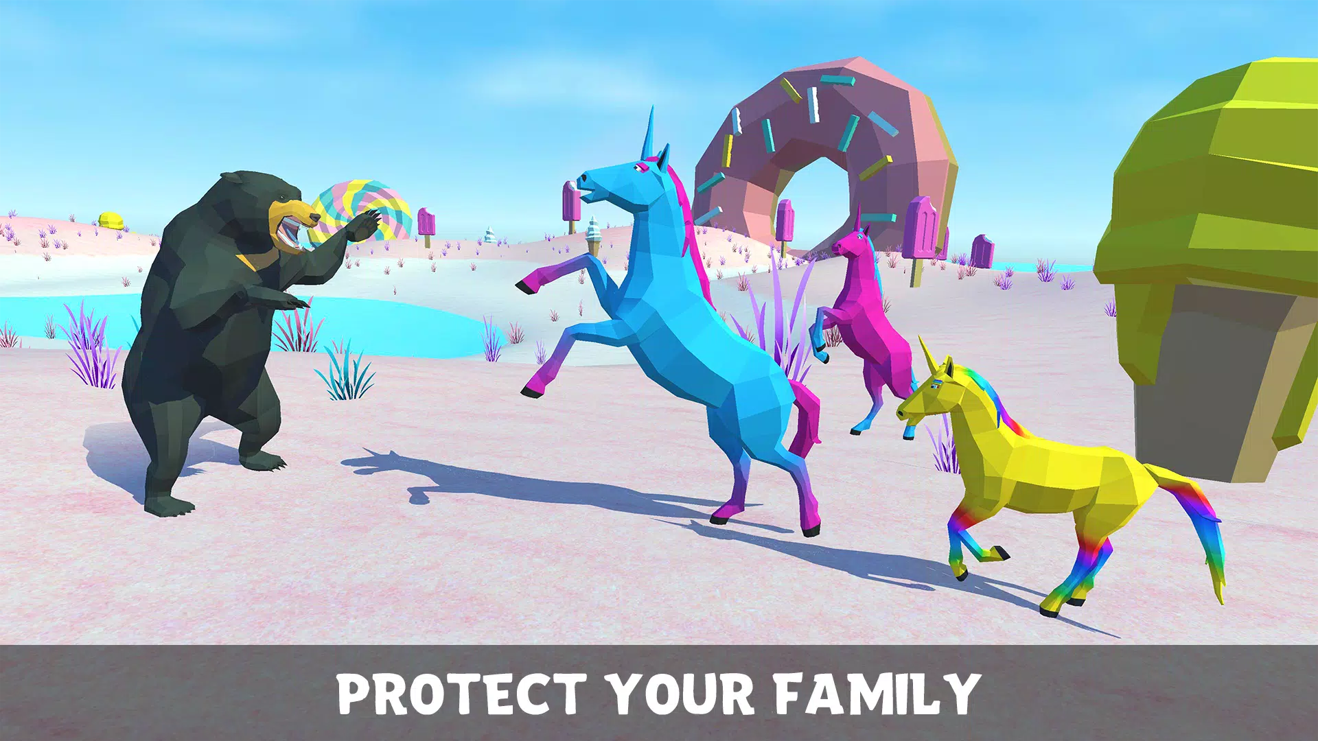 Unicorn Simulator 2 - Jogo de Família Animal - Baixar APK para