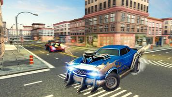 Death car shooter juego : tiroteo en la revancha captura de pantalla 2