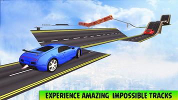 Ramp Car Stunts on Impossible  海報